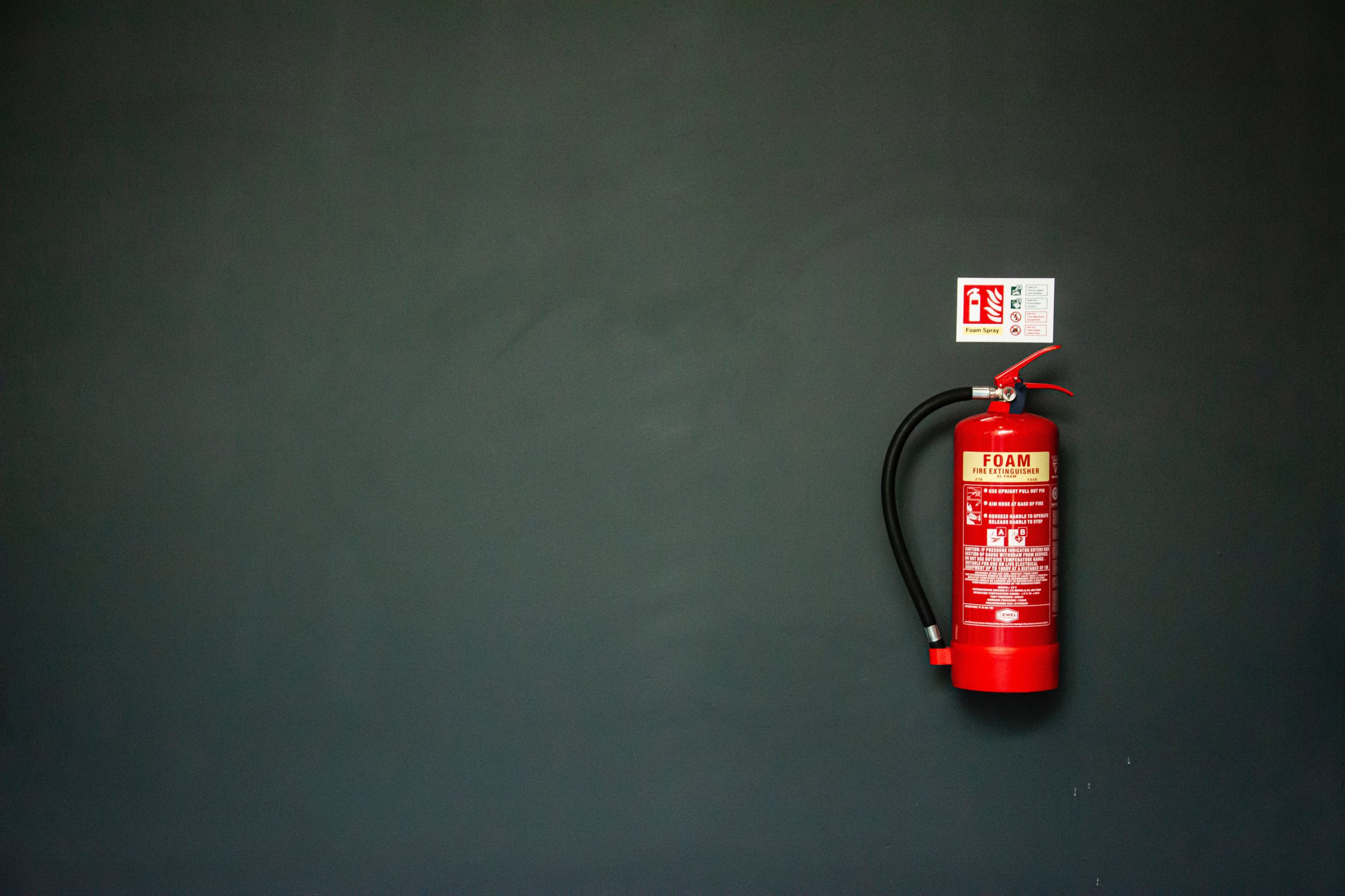 Tips voor het onderhoud van uw brandblussers